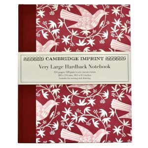 Very Large Hardback Notebook Songbird Bramble