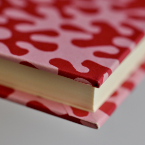 Very Large Hardback Notebook Kelp Raspberry Ripple