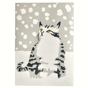 Card Snow Cat