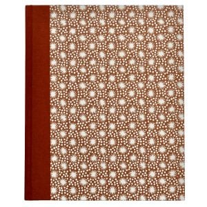 Very Large Hardback Notebook Animalcules Cocoa Brown