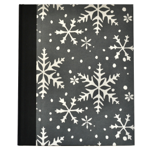 Very Large Hardback Notebook Snowflake