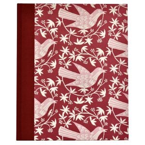 Very Large Hardback Notebook Songbird Bramble