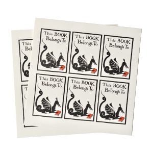 Cambridge Imprint Bookplates Dragon
