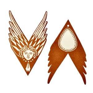Cambridge Imprint Suffolk Angels Gift Tags in Cocoa