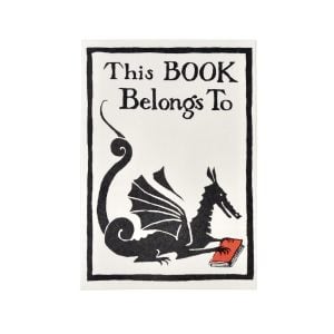 Twelve Bookplates Dragon
