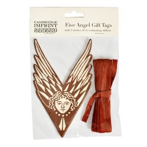 Cambridge Imprint Suffolk Angels Gift Tags in Cocoa