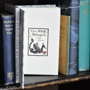 Cambridge Imprint Bookplates Dragon