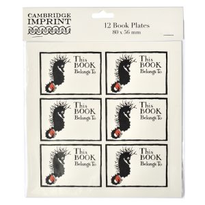 Cambridge Imprint Bookplates Seahorse