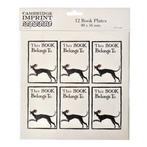 Cambridge Imprint Bookplates Dog