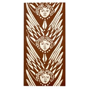 Smaller Long Card Suffolk Angels Cocoa