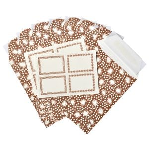 A Packet of Eight Seed Envelopes in Animalcules Cocoa with Matching Labels