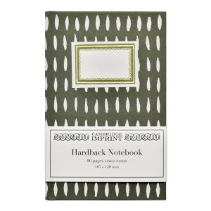 Lined Hardback Notebook Seed Olive