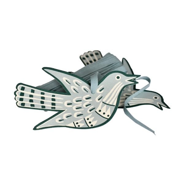 Songbird Gift Tags in Midwinter