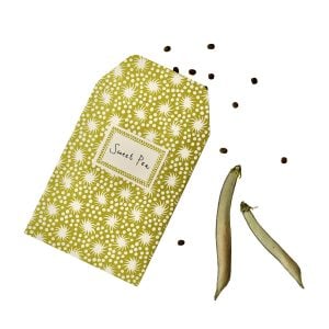 A Packet of Eight Seed Envelopes in Animalcules Bawden Green with Matching Labels