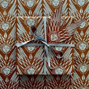 Suffolk Angels Gift Tags in Bruised Copper