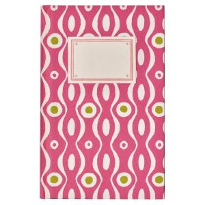 Hardback Notebook Persephone Shocking Pink and Lettuce (Lined)