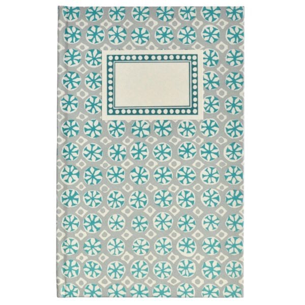 Hardback Notebook Sea Urchin Aquamarine