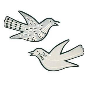 Songbird Gift Tags in Midwinter