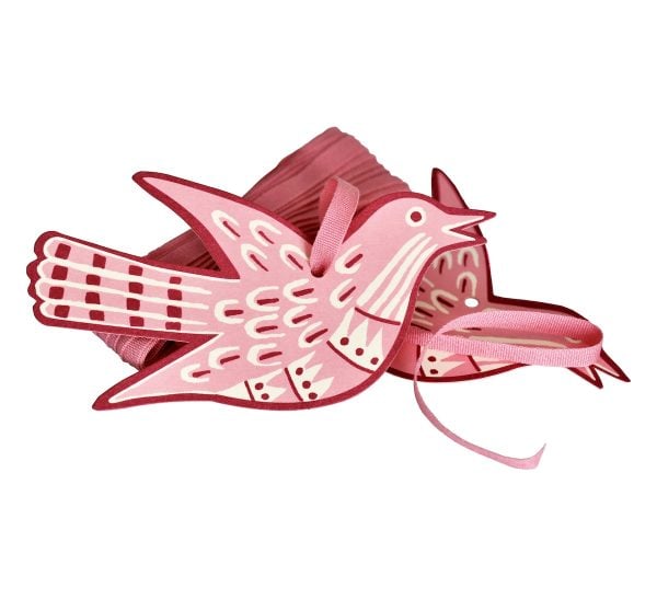 Songbird Gift Tags in Bramble