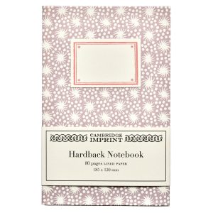 Lined Hardback Notebook Animalcules Cupboard Pink