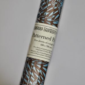 5 Sheets of Suffolk Angels Bruised Copper Patterned Papers
