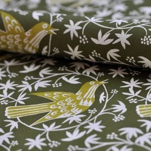 Songbird Moss Patterned Paper