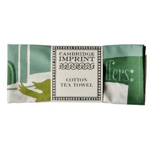 Cambridge Imprint Tea Towel Heffers 150 Years
