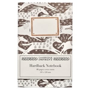 Lined Hardback Notebook Horses Chocolate Brown by Cambridge Imprint