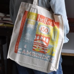 Cambridge Imprint Heffers 150 Years Book Bag