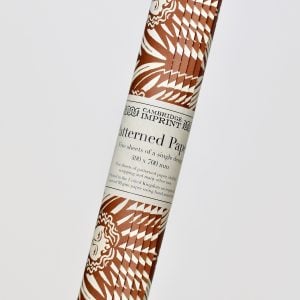 5 Sheets of Suffolk Angels Cocoa Patterned Papers