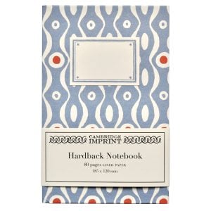 Lined Hardback Notebook Persephone Cornflower by Cambridge Imprint