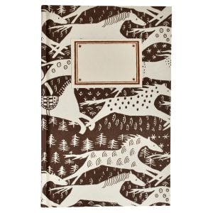 Hardback Notebook Horses Chocolate (Lined)