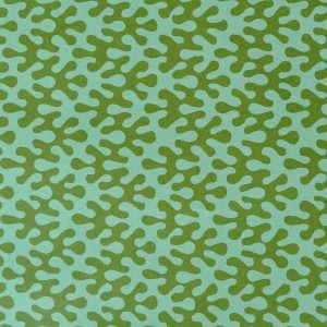 Patterned Paper Kelp Sea Green