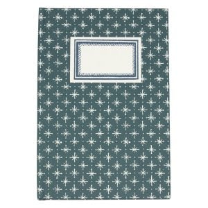 Hardback Notebook Little Stars Petrol Blue (Lined)