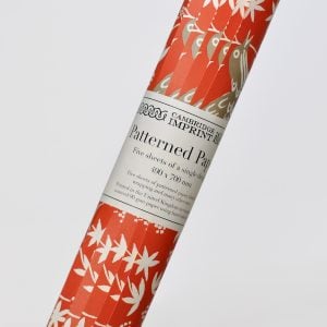 5 Sheets of Songbird Rosehip Patterned Papers
