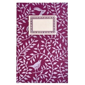Hardback Notebook Dancing Hare Violet (Lined)