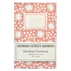Lined Hardback Notebook Milky Way Pink by Cambridge Imprint