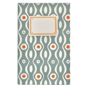 Hardback Notebook Persephone Teal and Orange (Lined)
