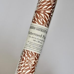 5 Sheets of Suffolk Angels Cocoa Patterned Papers