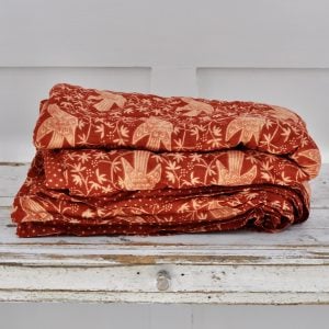 ed Madder Quilted Throw