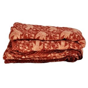 Madder Quilted Throw