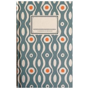 Cambridge Imprint Hardback Notebook Persephone teal and orange